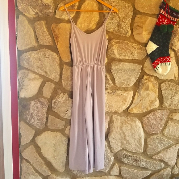 BooHoo Tall - Wrap Split leg Culotte Jumpsuit - Picture 4 of 8